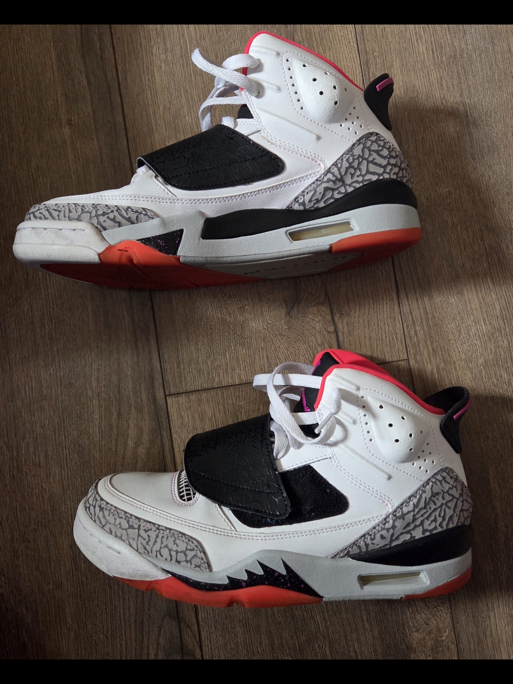 Nike Air Jordan Son of Mars sneakers in the "Hot Lava"